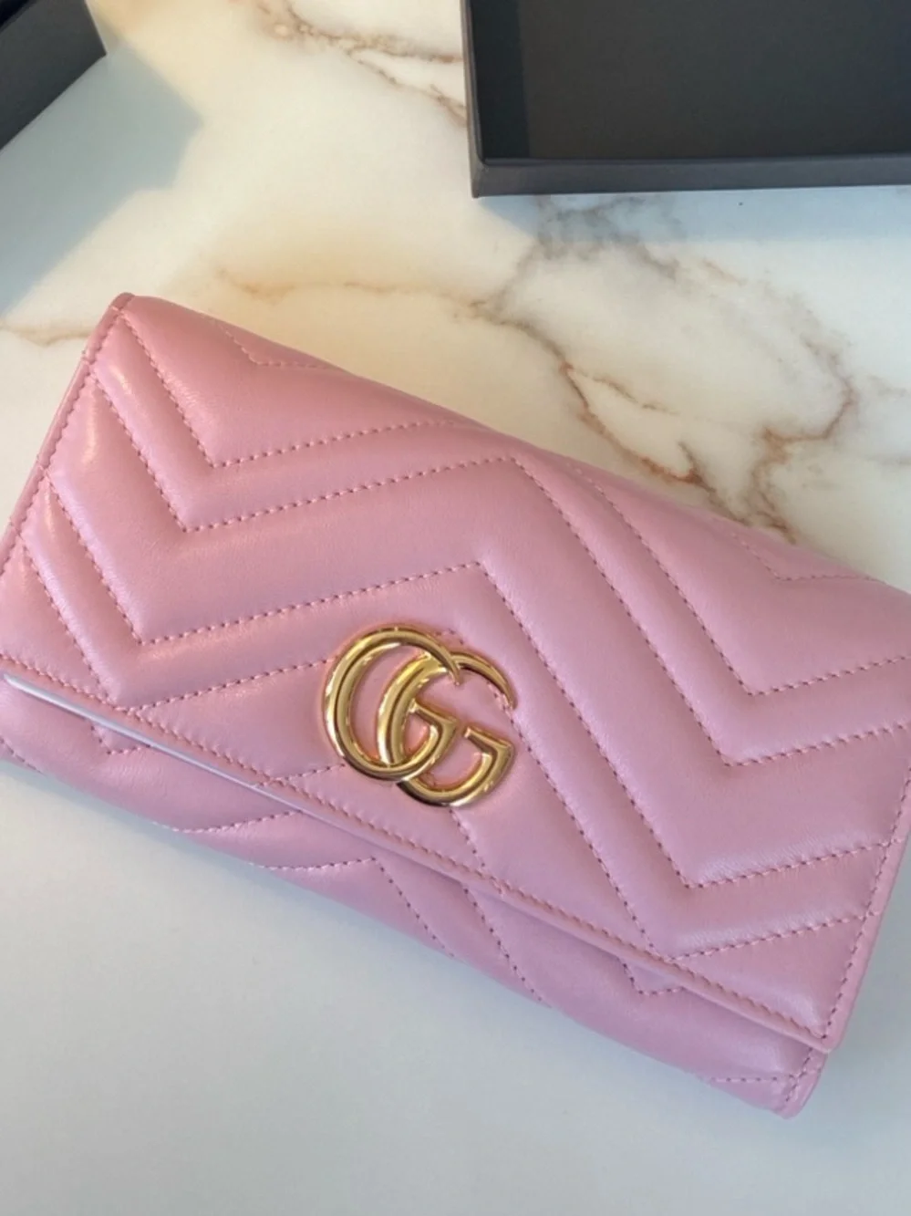 Brand new pink Gucci wallet